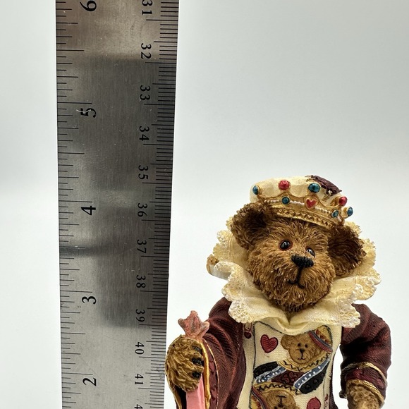 BOYDS Shoe Box BEAR Queen of Hearts CROQUET Anyone? 2E/902 - Picture 8 of 8
